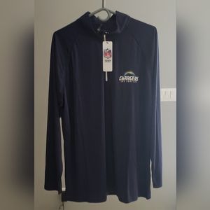 New Los Angeles Chargers Zippered Pullover